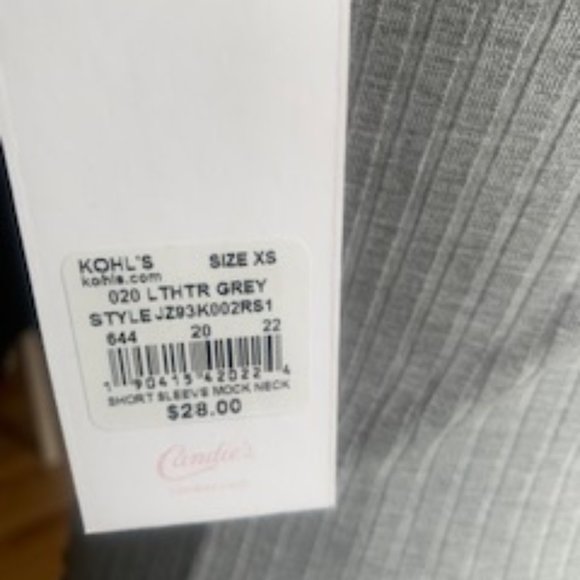 Candies Ribbed Top - Picture 3 of 5